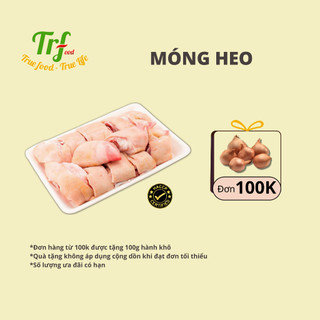 Móng heo cắt sẵn nhập khẩu Truefood khay 500g làm món hầm, luộc, xào, giả cầy,... [HN ship hỏa tốc]