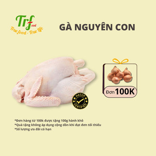Gà dai nguyên con nhập khẩu Truefood 1.3-1.5kg
