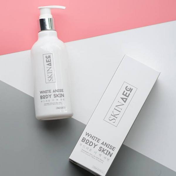Kem ủ trắng - Sữa Tắm Kích Trắng Than Hoạt Tính Skin AEC – White Anise Body Skin