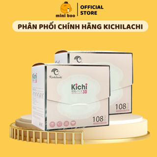 Miếng lót thấm sữa Kichilachi hộp 108 miếng mỏng nhẹ thấm hút tốt chống