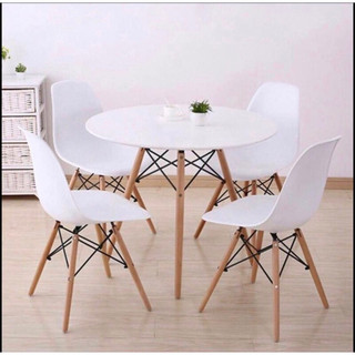 Bàn tròn chân gỗ, bàn tròn cafe đẹp