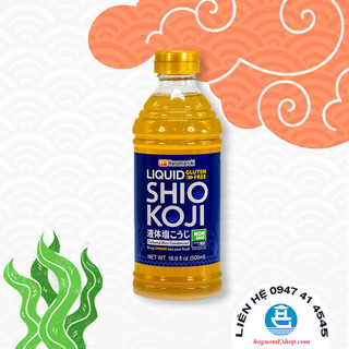 Xốt Liquid Shio Koji (Hanamaruki) 500 ml