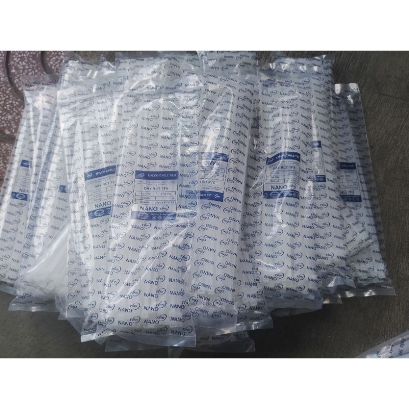 Dây rút nhựa  màu trắng 3*100,4*150,5*200,5*250