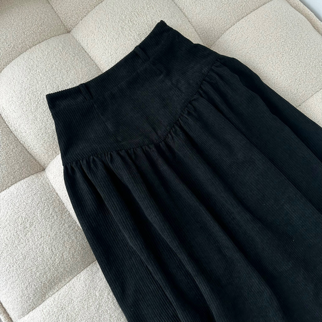 Chân váy nhung dài Mix.xo