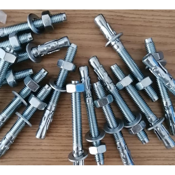 Bulong Nở 3 Cánh Mạ Kẽm M16x150