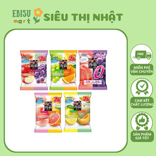 Thạch trái cây orihiro nhật cho bé ăn dặm, thạch rau câu ohiro