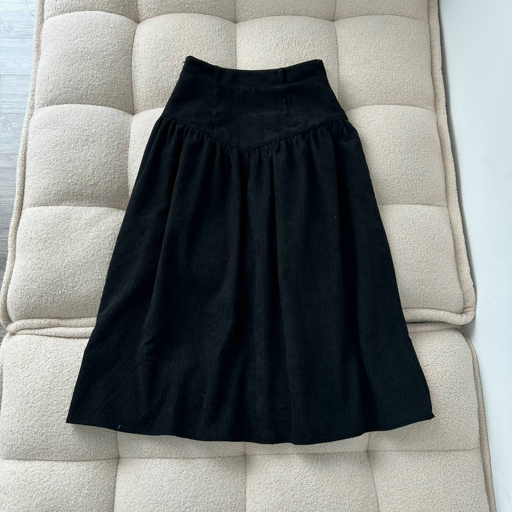 Chân váy nhung dài Mix.xo