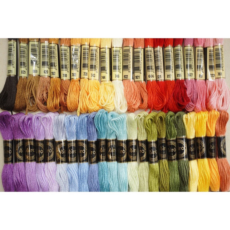 Chỉ thêu DMC thêu tranh chữ thập mã mới