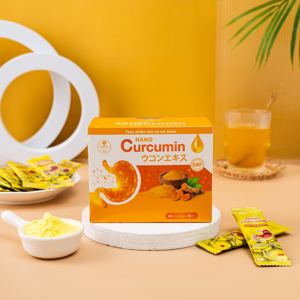 Hỗ Trợ điều trị dạ dày-  Nano curcumin