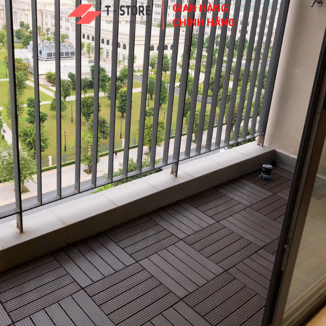 Combo5 - Vỉ Nhựa Lót Sàn Ban Công HDP 30*30*2cm - Loại Chuyên Dụng cho Lót sàn Ban công, bể bơi, sân vườn