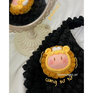 Gấu đan len handmade cung hoàng đạo