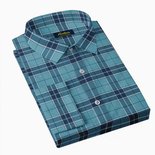 Áo Sơ Mi Caro Nam Dài Tay Công Sở Cao Cấp Anton Họa Tiết Kẻ Sọc Trắng Đen Caro Xanh lục Vải Cotton Vạt Bầu  - AC07