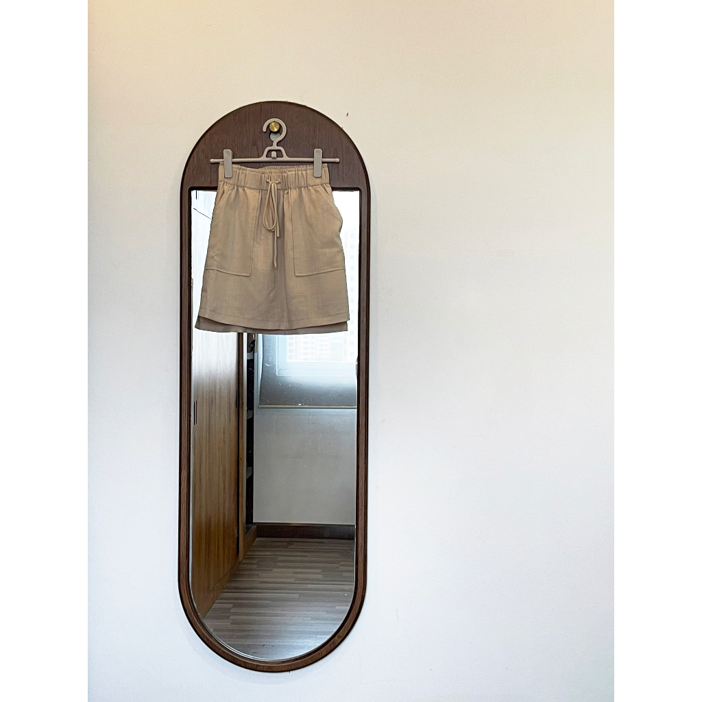 Pass Chân Váy Ngắn cạp chun chất đũi thoáng mát của Madelen