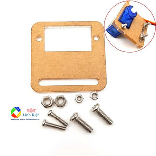 Gá đỡ cho servo SG90, MG90 - Giá đỡ Acrylic Bracket SG90
