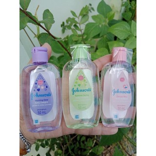 [Date 2025]Nước hoa Johnson's Baby 3 mùi hương cho bé 50ml Hàng Chính Hãng