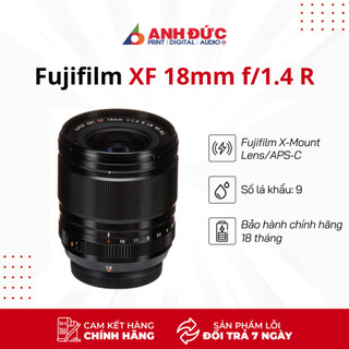 Ống Kính Fujifilm XF 18mm F1.4 R LM WR Newseal - Bảo Hành 18 Tháng Chính Hãng