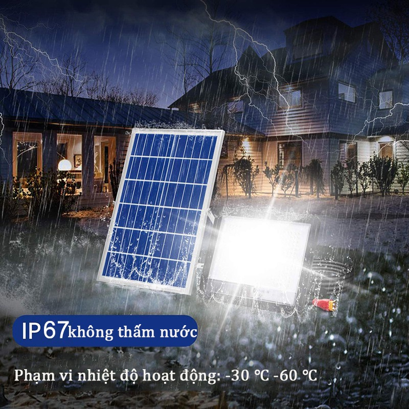 Đèn Năng Lượng Mặt Trời Thương Hiệu 500w 300w Đèn Chống Loá Năng Lượng Mặt Trời IP67 SP41233236
