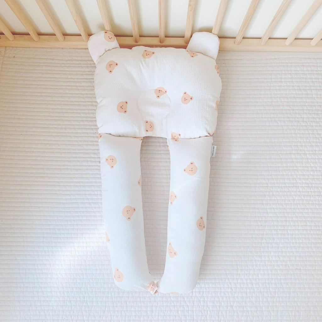 Gối Chữ U Cho Bé Monona Cố Định Tư Thế Ngủ Chống Giật Mình Giúp Và Cho Con Ngon Giấc