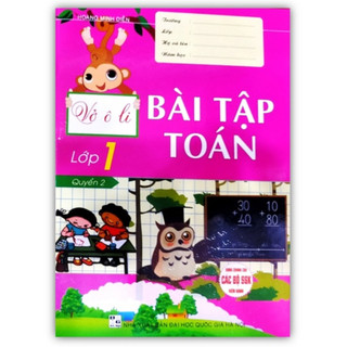 Sách Vở Ô Li Bài Tập Toán Lớp 1 Quyển 2