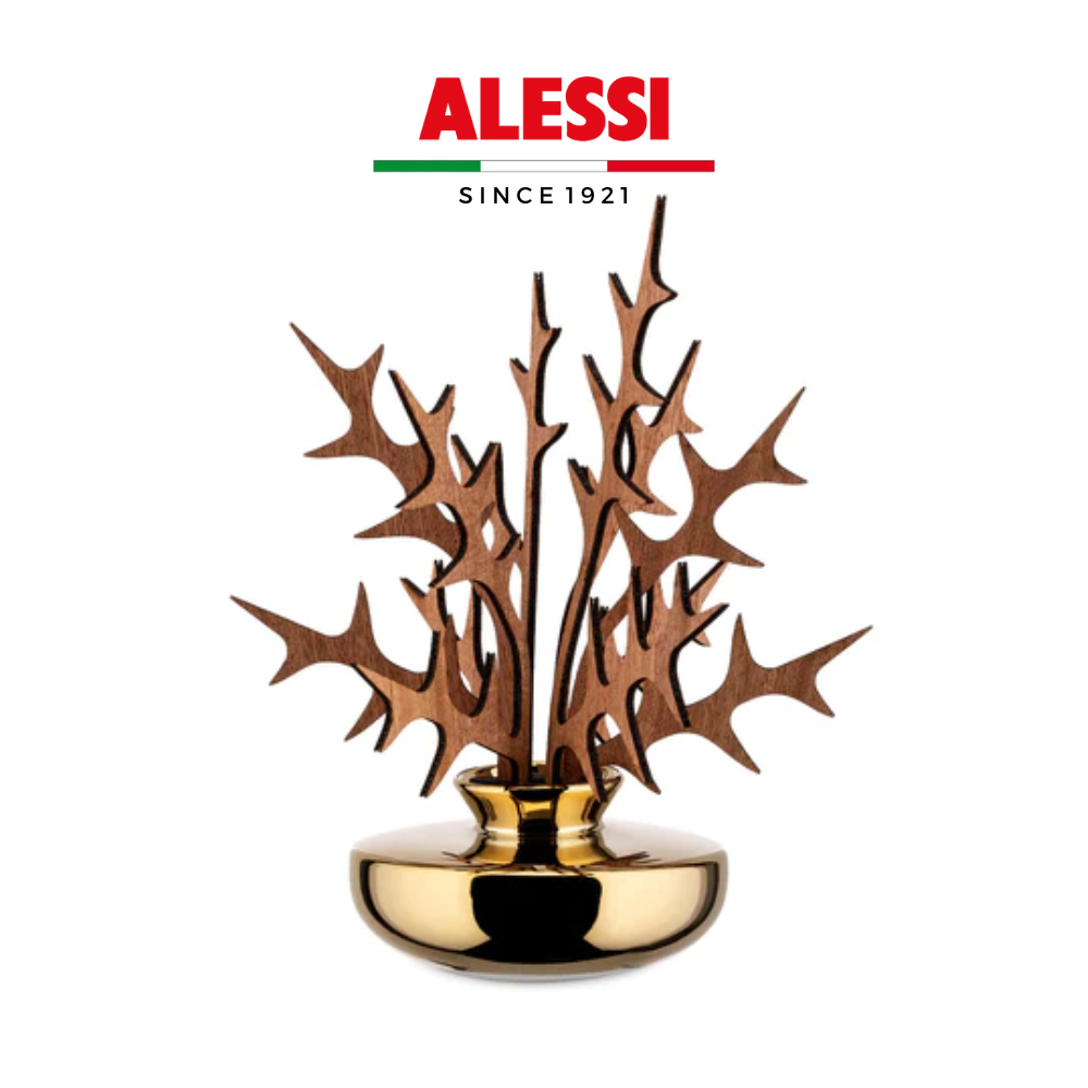 Bình khuếch tán hương lá cây gỗ gụ hương OHHH - ALESSI THE FIVE SEASONS - Hàng chính hãng