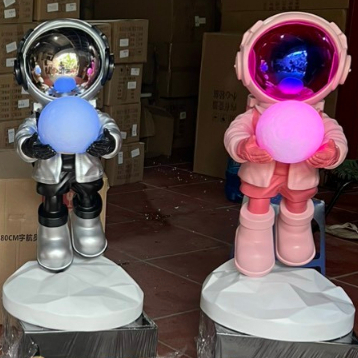 Mô hình phi hành gia bê đèn 75cm -BearBrick decor nhà cửa-tượng kèm đèn trang trí,đẹp-rẻ,hot hít,độc lạ,quà tặng ý nghĩa