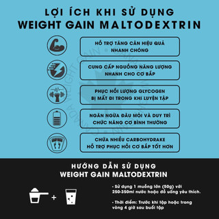 Tăng cân tăng cơ Maltodextrin Canada