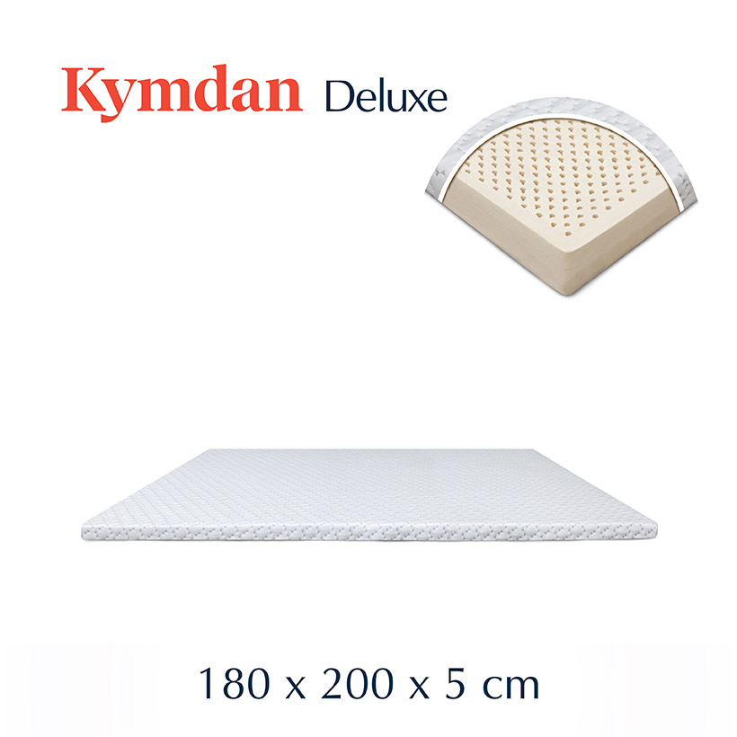 Nệm cao su thiên nhiên Kymdan Deluxe 180 x 200 x 05cm SFM