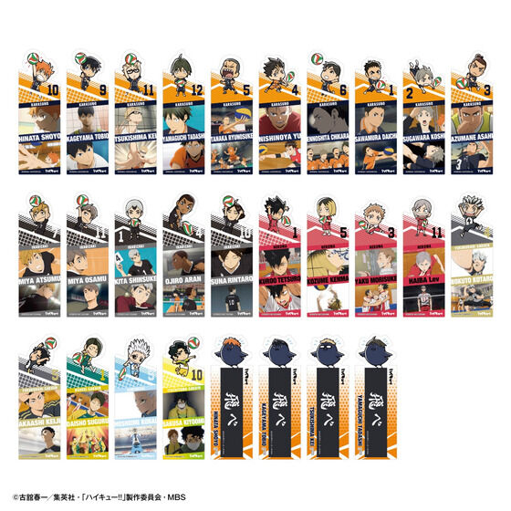 Đánh dấu trang Haikyuu!! - Bookmark collection vol 1