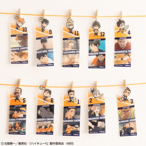 Đánh dấu trang Haikyuu!! - Bookmark collection vol 1
