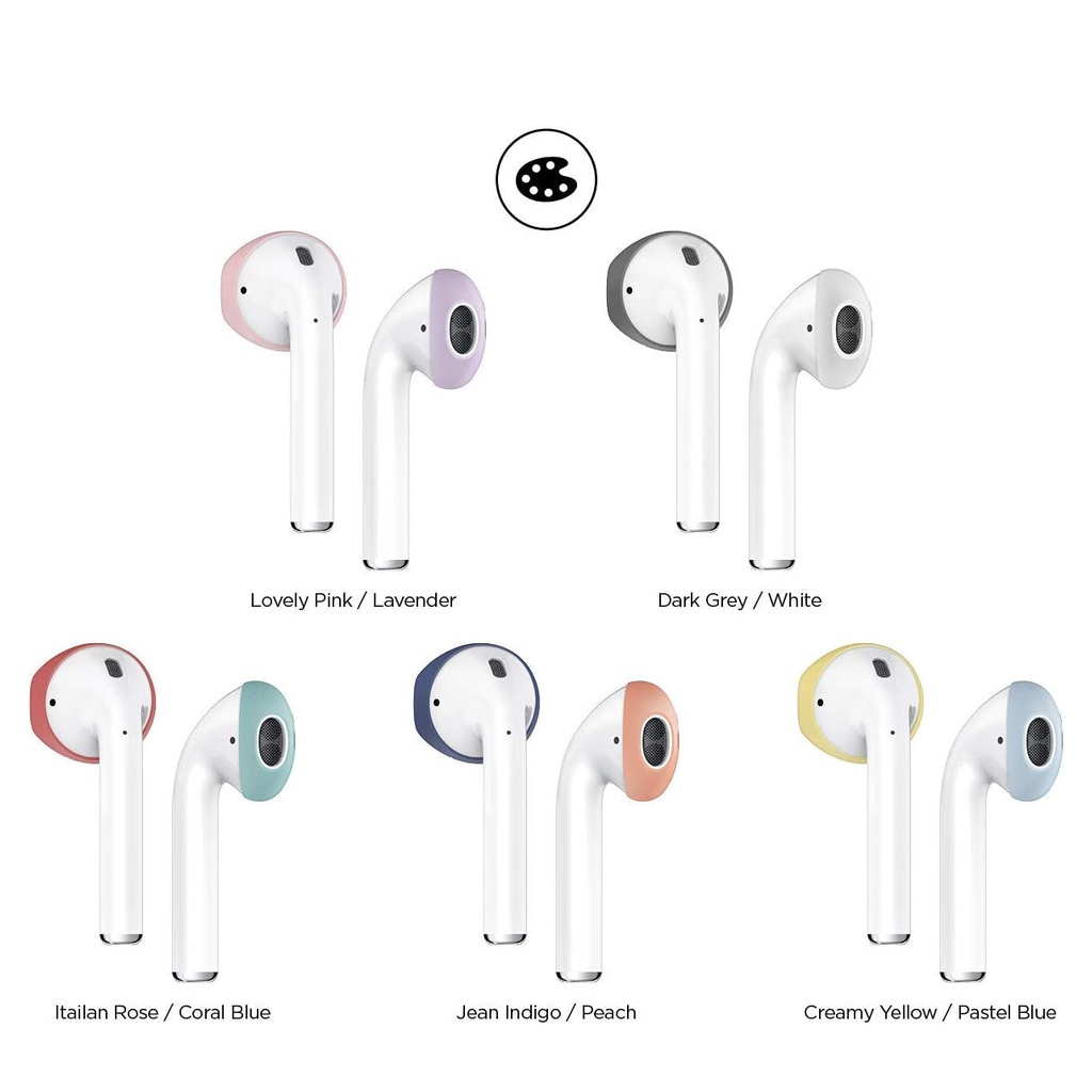 Bọc tai nghe chính hãng Elago chống bụi bẩn cho AirPod.s 1/2/3/Pro