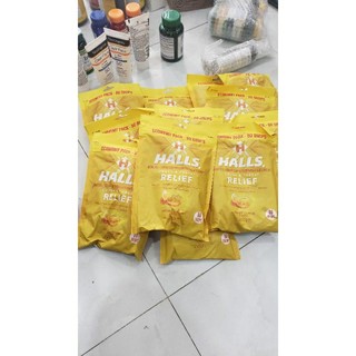 Kẹo ngậm giảm viêm họng Halls chuẩn Mỹ 80v mẫu mới