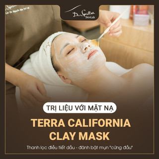 [VOUCHER] Trị liệu thanh lọc, giải phóng tuyến bã nhờn Terra California Clay Mask tại Dr.Spiller Skinlab