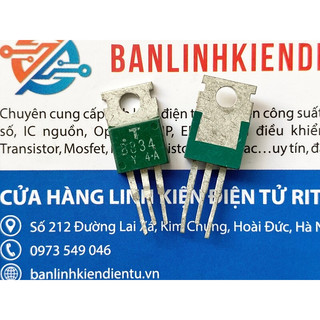 [Combo 5 chiếc] [loại màu xanh] B834, 2SB834 Transistor PNP 3A 60V TO-220 (Tháo Máy)