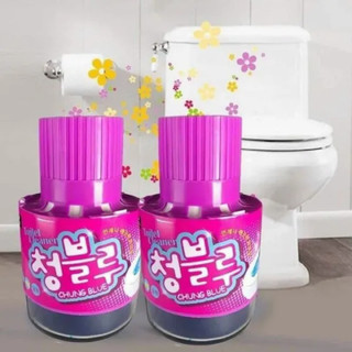 Cốc thả bồn cầu khử mùi Hàn Quốc, lọ 180g thả bồn cầu hương hoa thơm ngát, khử mùi diệt khuẩn trắng bồn cầu toilet