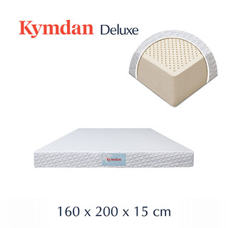  Nệm cao su thiên nhiên Kymdan Deluxe 160 x 200 x 15cm 