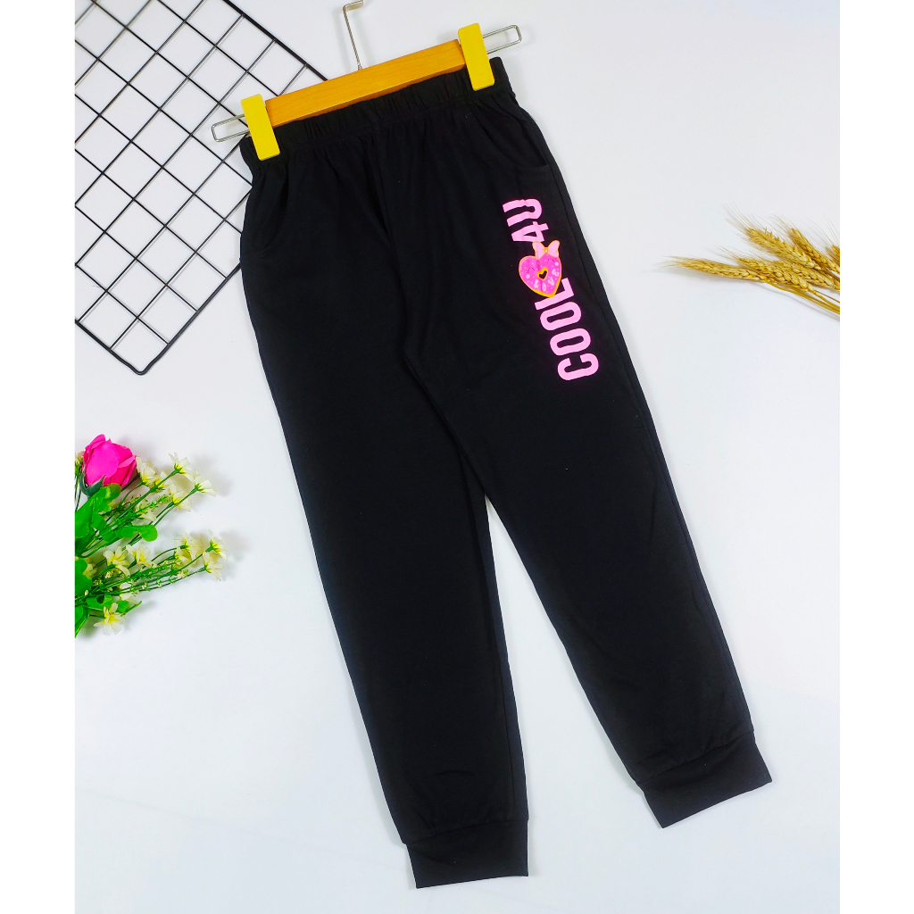 Quần dài thun bé gái size đại 23-55kg