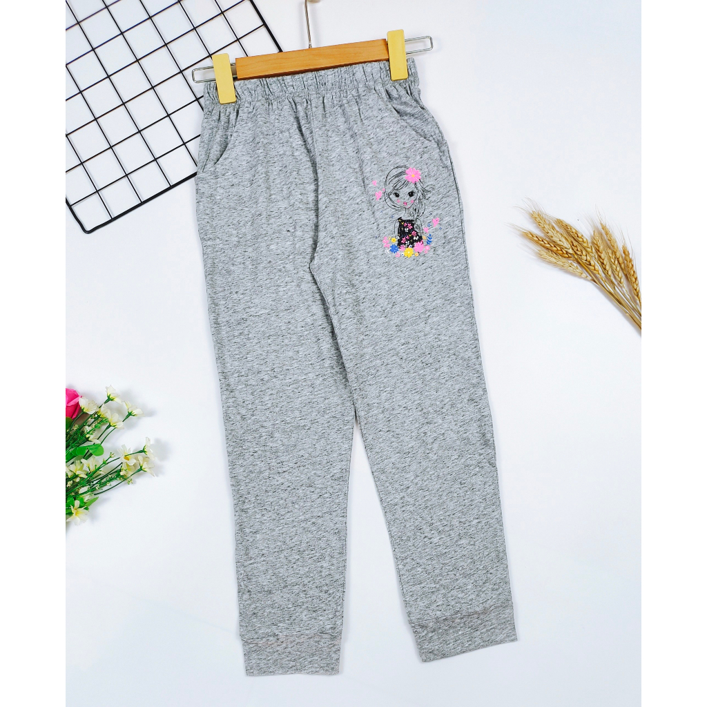 Quần dài thun bé gái size đại 23-55kg