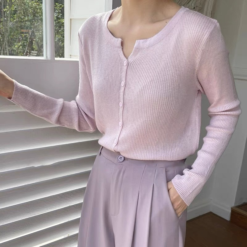 Áo Cardigan tăm min  - MIDISTORE