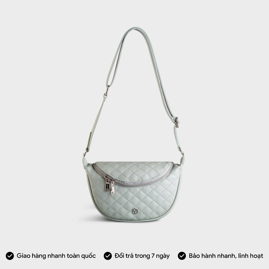 Túi đeo chéo da nữ bao tử cá tính YUUMY Seasand YN174