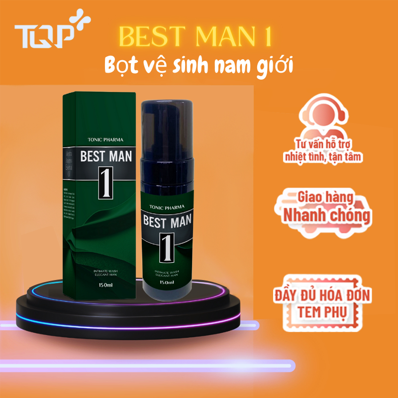 Gel Vệ Sinh Nam Giới Tonic Pharma Best Man 150ml