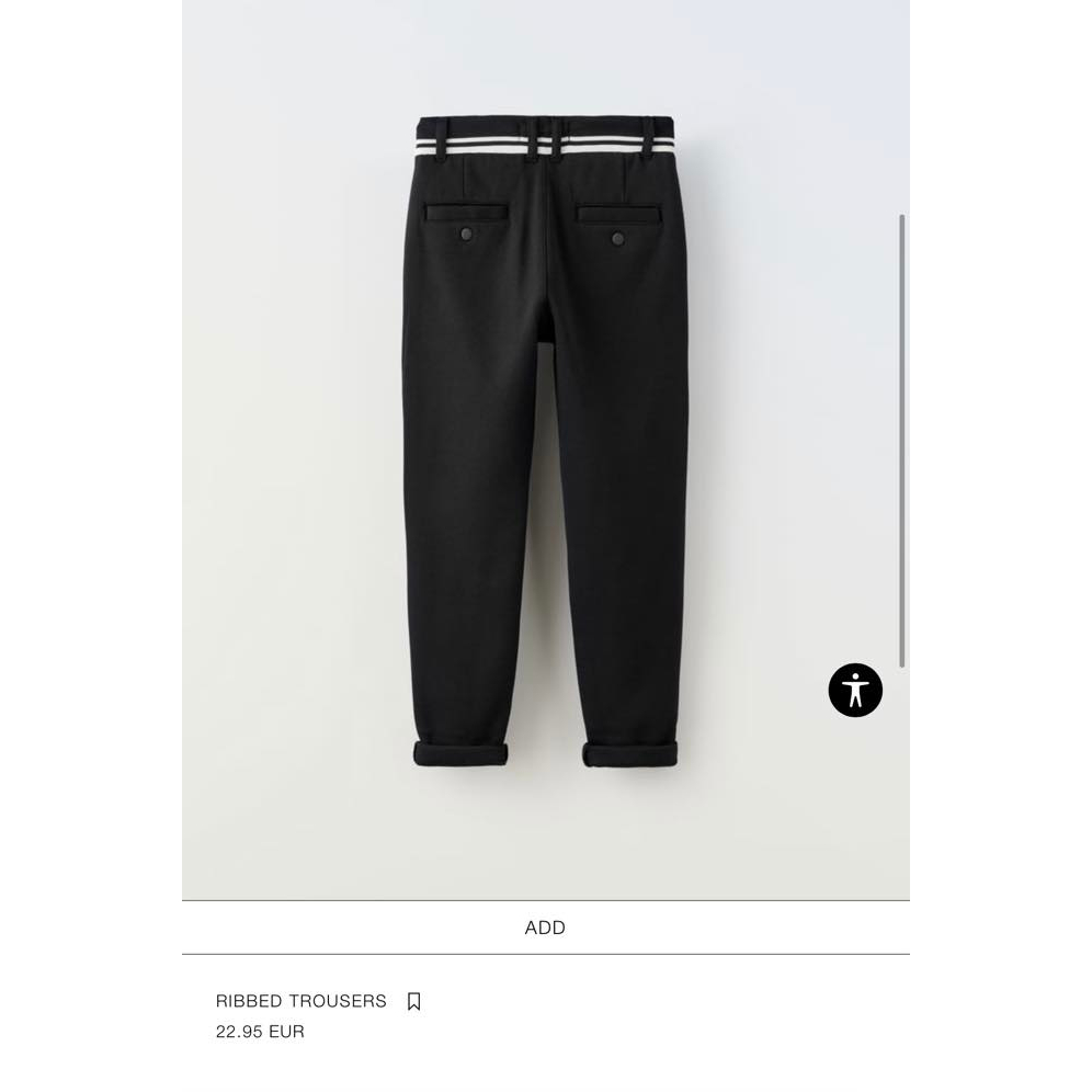 Quần ZR bé trai đơn giản