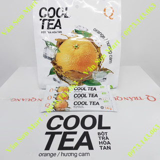 Trà Cam Cool Tea Trần Quang bịch 336g (24 gói dài x 14g)