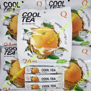 05 bịch trà Cam Cool Tea Trần Quang 336g (24 gói dài x 14g)