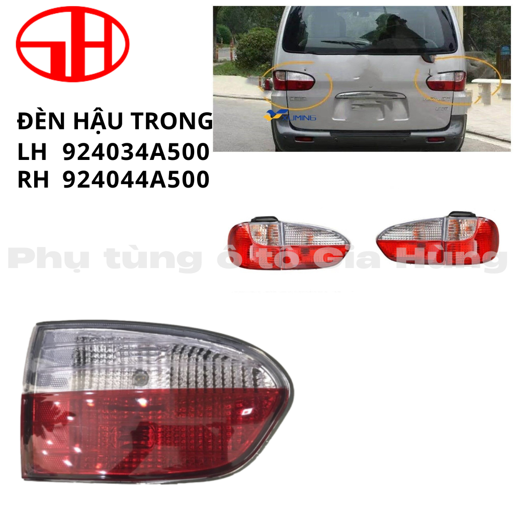 Đèn hậu mảng trong, ngoài của xe STAREX đời 1998-2003