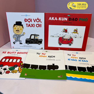 Bộ sách ehon về phương tiện giao thông