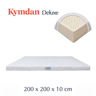 Nệm cao su thiên nhiên kymdan deluxe 200 x 200 x 10cm sfm