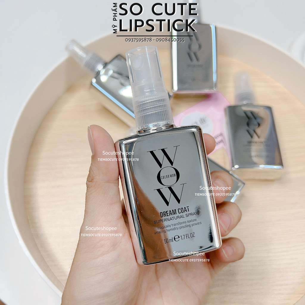 Xịt bóng bảo vệ tóc khi sấy Color Wow Dream Coat 50ml