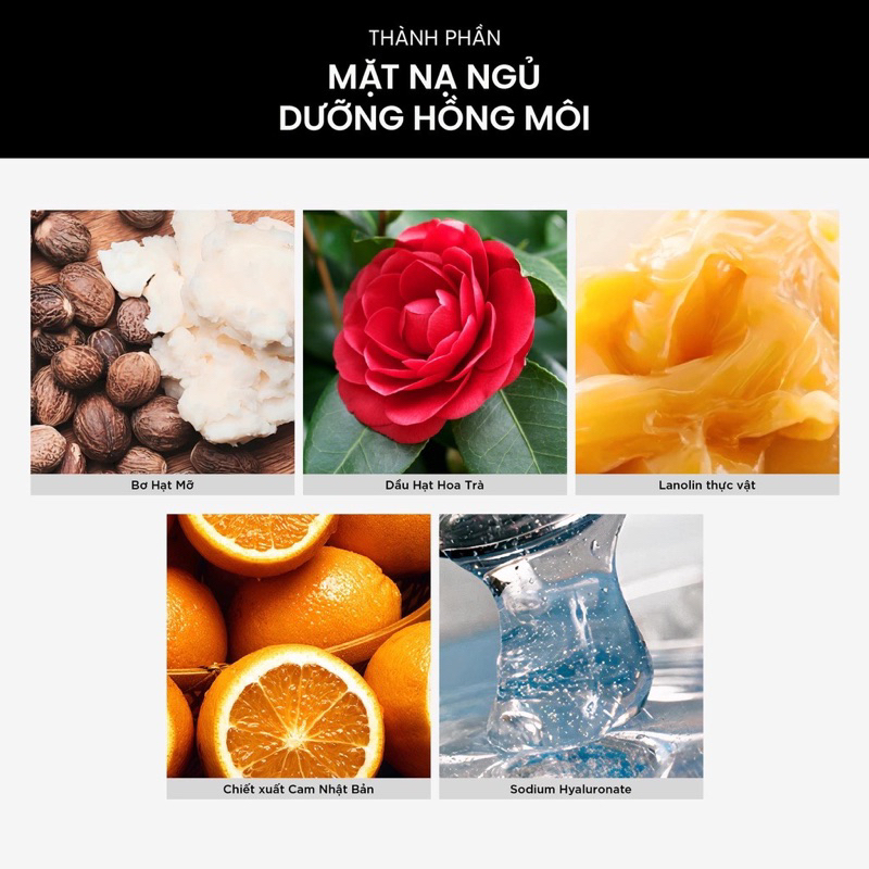 Mặt Nạ Ngủ Dưỡng Hồng Môi Skinlax 10g