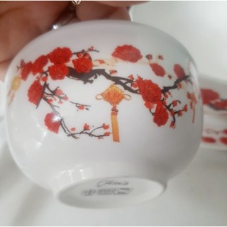 Bộ tô ,chén, dĩa, muỗng  9 món ( Quà tặng Omo)