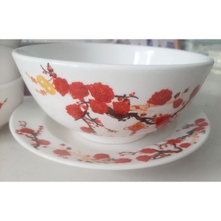 Bộ tô ,chén, dĩa, muỗng  9 món ( Quà tặng Omo)